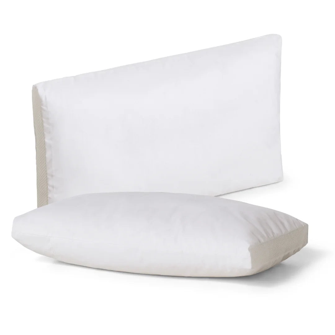 Coppia Cuscini Letto Morbido Cotone