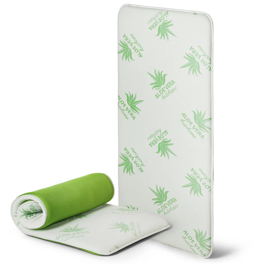 Materassino Bordato Aloe Vera